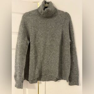 J.Crew Heather Gray Super Soft Pullover
Turtleneck Sweater